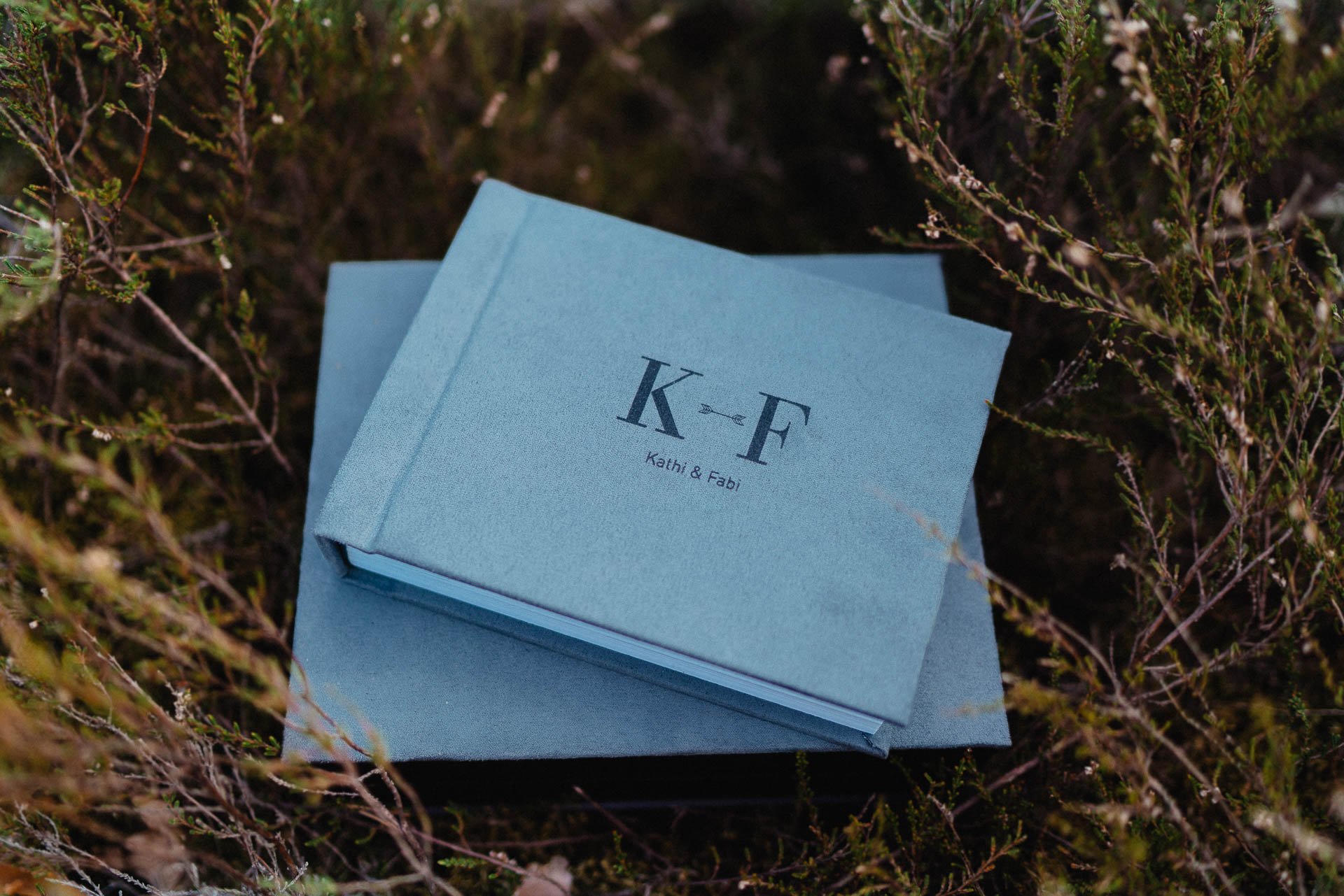 Handgefertigte edle Hochzeitsalben von Lisa & Andi Photography.