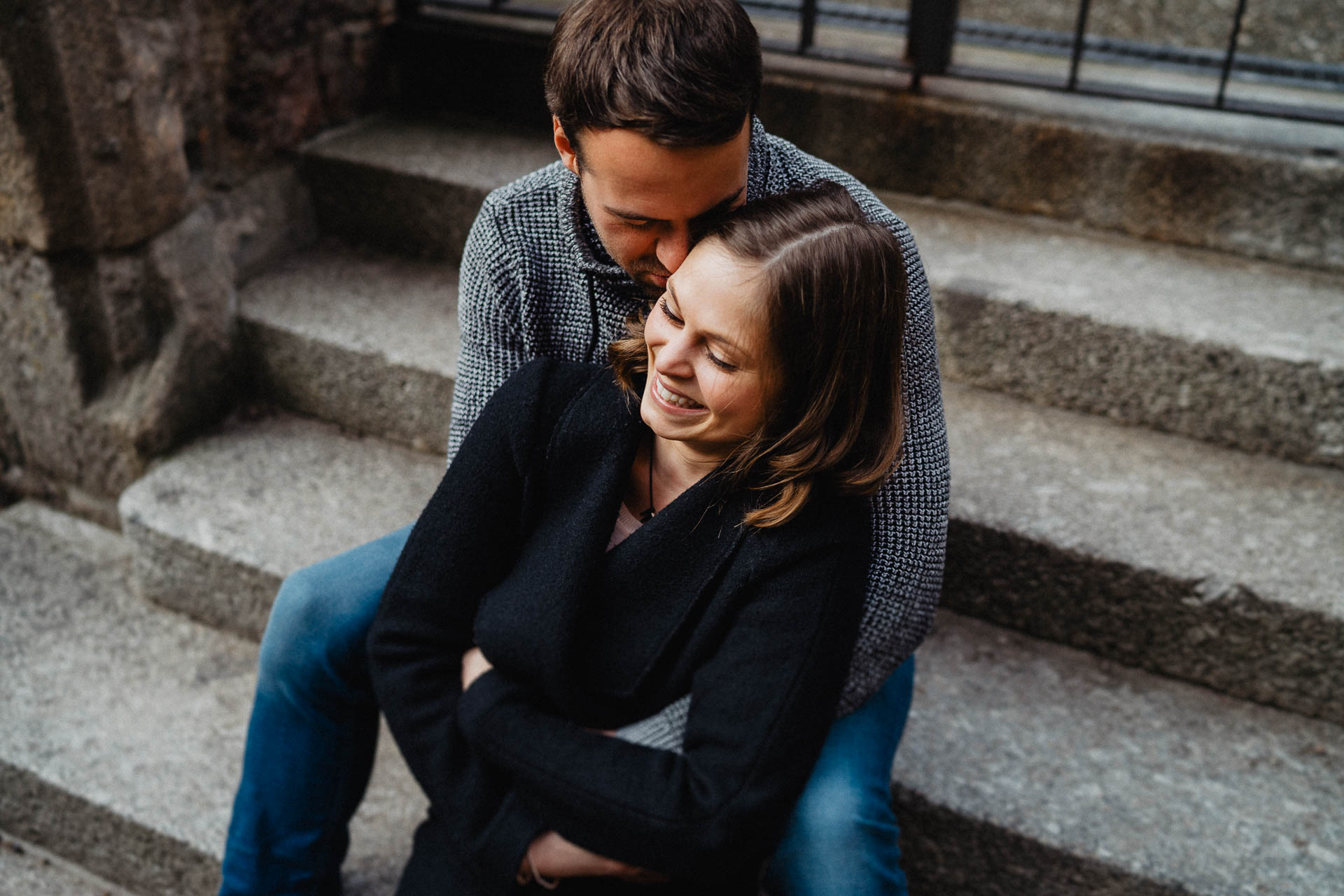 Paarshooting im Alten Schloss in Baden-Baden fotografiert von Lisa & Andi Photography.