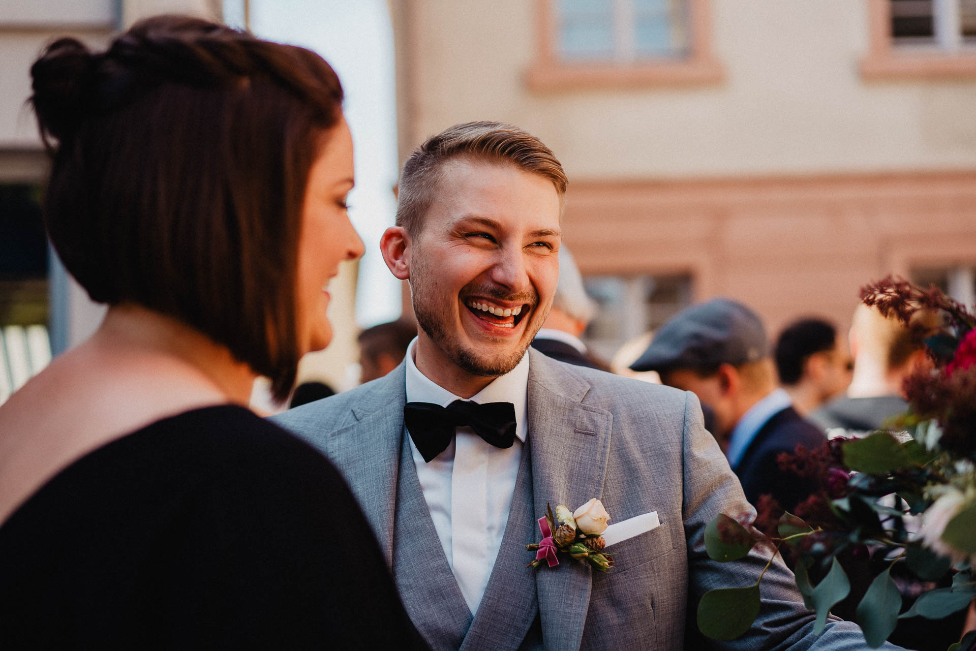 Sommerhochzeit auf dem Eckberg bei Kitchen and Soul fotografiert von Lisa & Andi Photography. Standesamtliche Trauung.