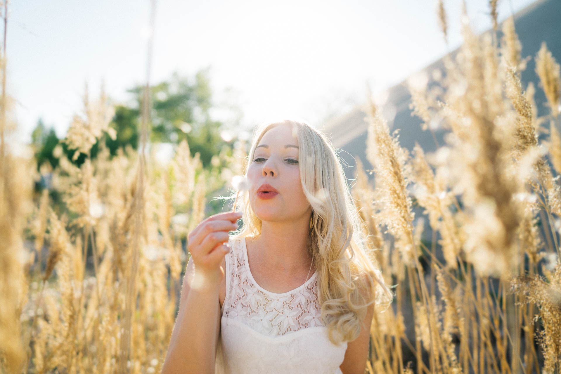 Paarshooting mit verliebtem Pärchen fotografiert von Lisa & Andi Photography in einer schönen Heide.